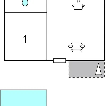 1 Bedroom Amazing In Zelengrad